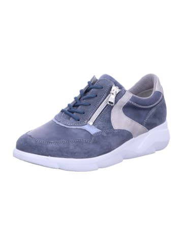 WALDLÄUFER Damen- Schnürschuhe ORDER PEARL 2XMEMPHIS in Blau