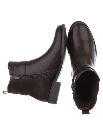 Ital-Design Stiefelette in Braun