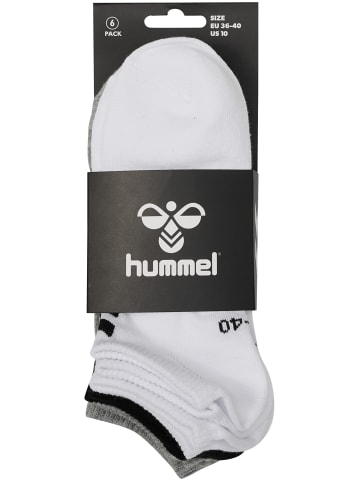 Hummel Hummel 6-Pack Socken Hmlchevron Erwachsene in WHITE/BLACK/GREY