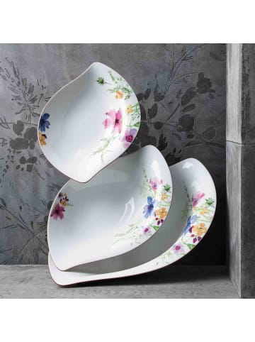 Villeroy & Boch 6er Set Schalen Mariefleur Gris Serve & Salad 34 x 26 cm bunt in bunt