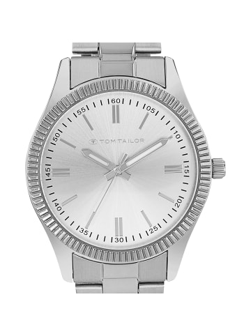 Tom Tailor Quarzuhr Alloy/Edelstahl, IP silber in Silber