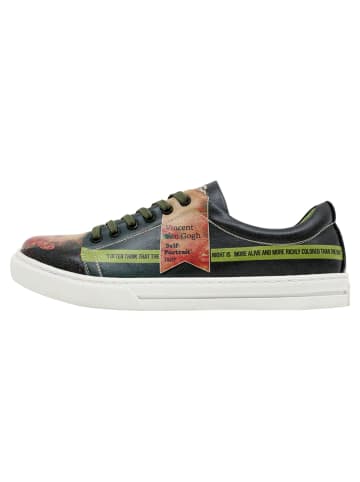 Dogo Muse Classic Sneaker - Vincent van Gogh Self Portrait in Schwarz