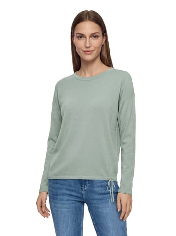 Betty Barclay Strickpullover mit Tunnelzug in Grey Green Melange