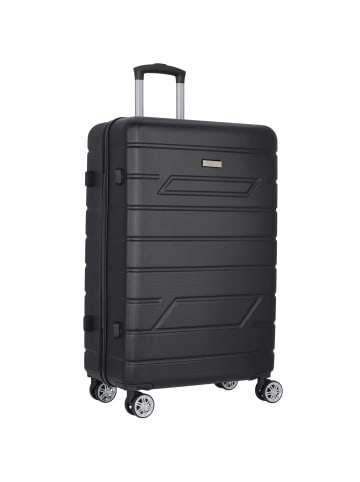Nowi Bergamo 4 Rollen Trolley 75 cm schwarz