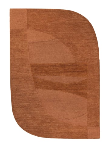 Wecon Home Wollteppich Dodo in lehm braun