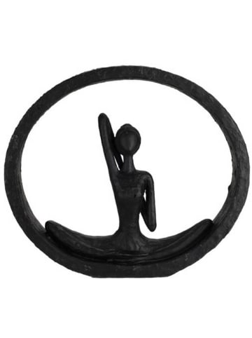 Home&Styling Collection Yoga-Figur in schwarz