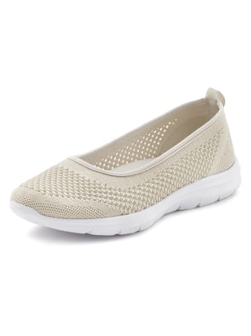 LASCANA Sneaker Ballerinas in beige