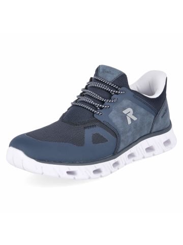 rieker Schnürhalbschuh in blau
