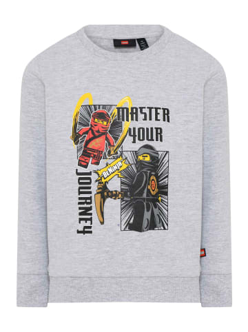 LEGO wear Sweatshirt LWSTORM 711 in grau meliert