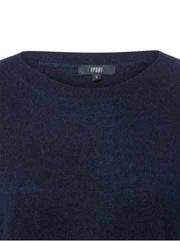 IPURI Strickpullover in marine - 0006