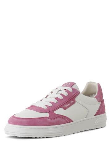 Tamaris Sneaker Sneaker in pink weiß