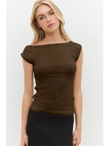 NO MATTER WHAT Blouse in Braun