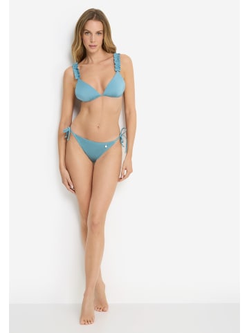 LASCANA Bikini-Hose in grau-blau