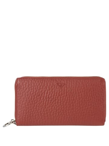 VLD VOi Leather Design Hirsch Amy Geldbörse Leder 18 cm granat