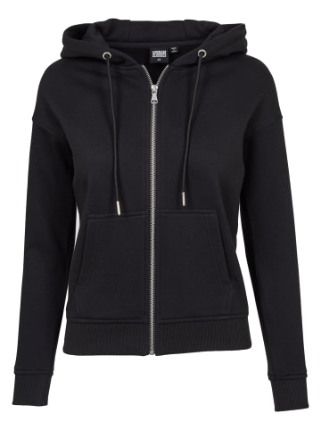 Urban Classics Zip-Kapuzenpullover in black