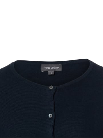 Franco Callegari Strickjacke in marine - 0012