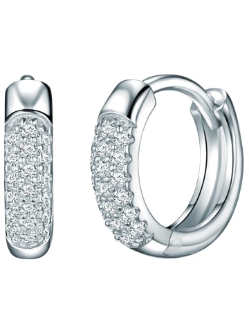 Rafaela Donata Creolen Sterling Silber Zirkonia in silber