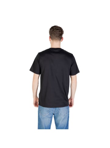 Lyle & Scott Blau Schwarz Baumwolle T-Shirt