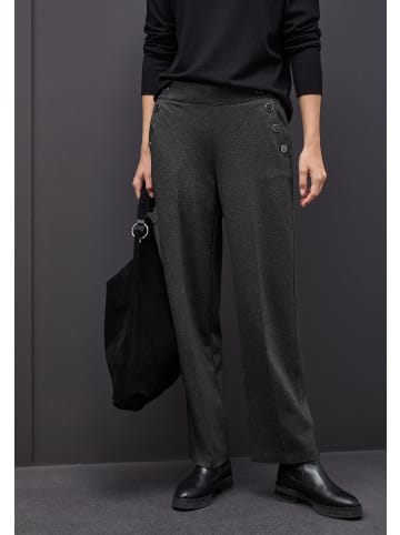 Street One Stoffhose in schwarz grau