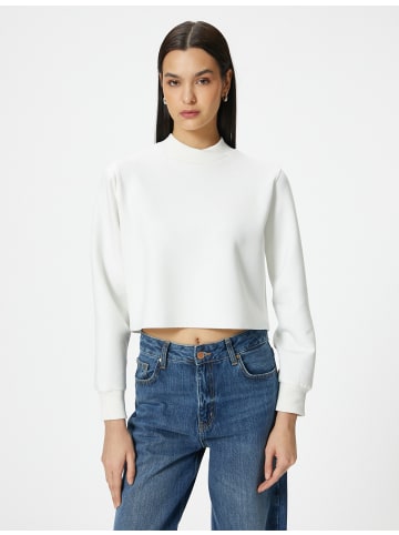 KOTON Sweatshirt in Ekru