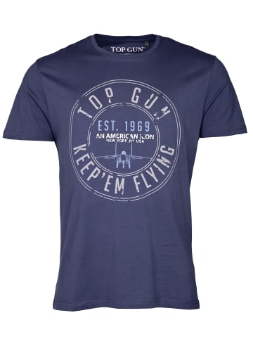 TOP GUN T-Shirt TG20212109 in navy