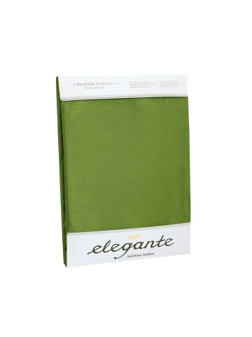 Elegante Spannbettlaken in olive