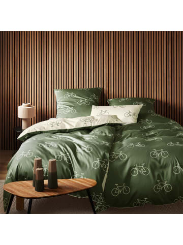 Elegante Bettwäsche Velo in moos