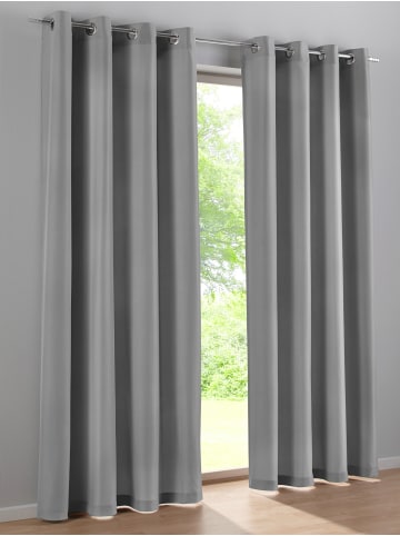 Heine Dekoschal in grau