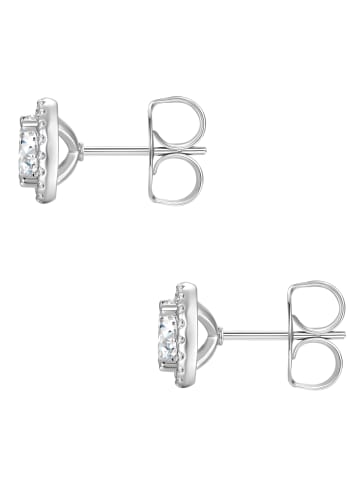 Lulu & Jane Ohrstecker aus Messing mit Zirkonia in silber