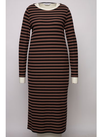 Studio Untold Jerseykleid in nougat