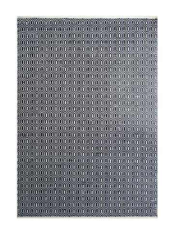 Kayoom Teppich Fountain 210 in schwarz - elfenbein - rechteckig