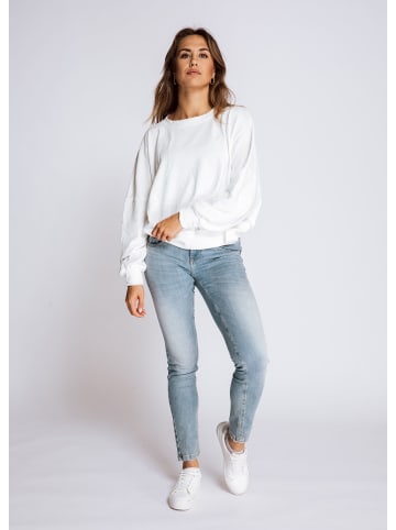 ZHRILL Damen Sweatshirt LUANA in White