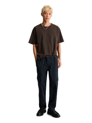 Marc O'Polo DENIM T-Shirt relaxed in Chocolate Brown