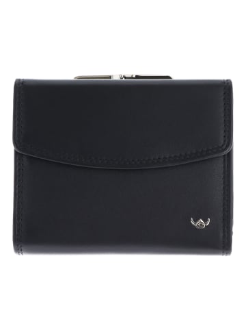 Golden Head Polo Geldbörse RFID Schutz Leder 12 cm schwarz