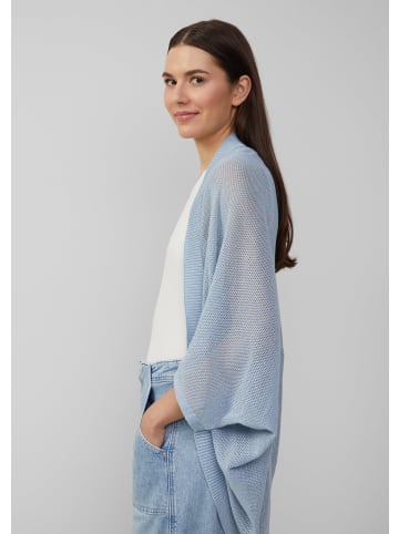 s.Oliver Indoor-Poncho keine Ärmellänge in Blau