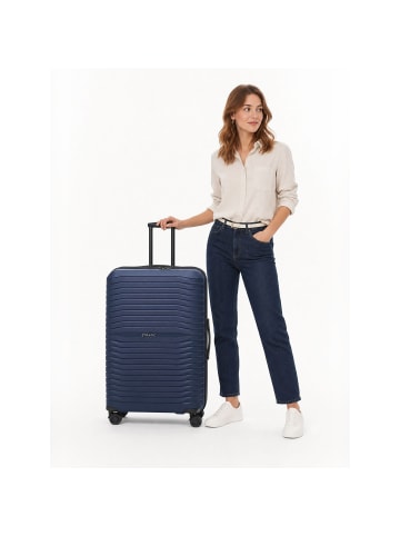 Stratic Shine 4 Rollen Trolley 76 cm navy blue