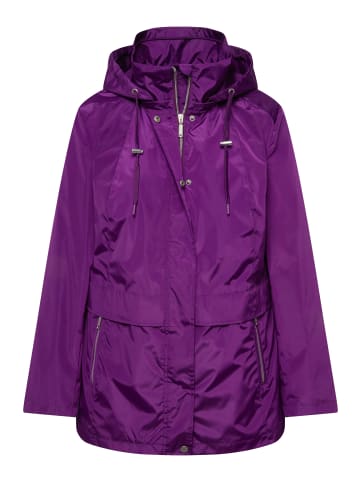 Ulla Popken Funktionsjacke in dunkles violett