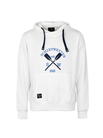 SCHIETWETTER Hoody Sweatshirt Alex in weiß