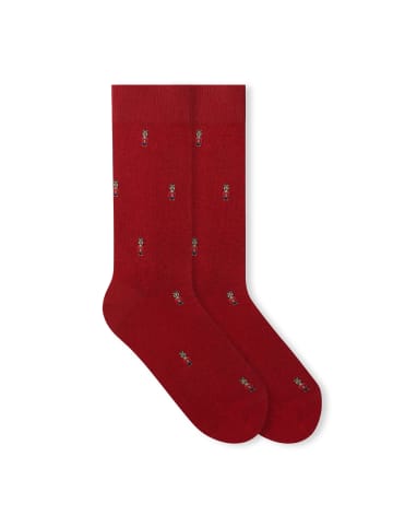 von Jungfeld Signature Icons mit Weihnachtsmotiven in Nutcracker Ruby Red