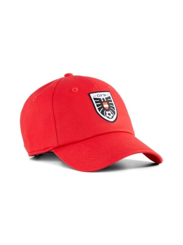 Puma Cap "Öfb Ess Cap" in Rot