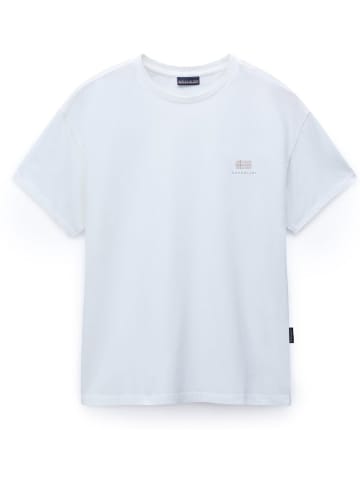 Napapijri T-Shirt "S-Nina" in Weiß