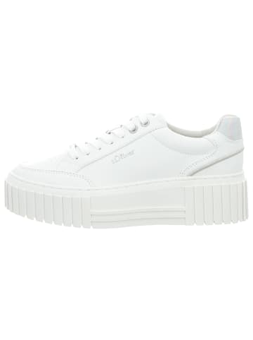 s.Oliver Sneaker Low in weiss