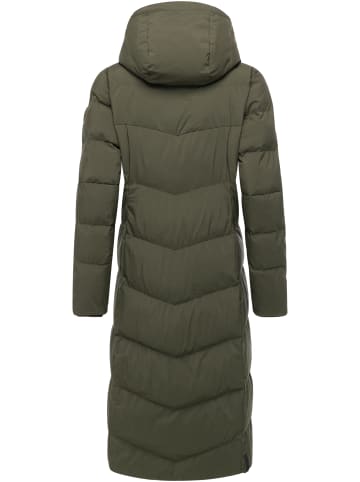 ragwear Wintermantel Pavla Long Soft YOUMODO in Dark Olive