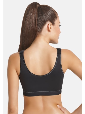 Anita Sport-BH frontline open in Schwarz