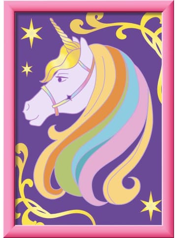 Ravensburger Ravensburger CreArt, Malen nach Zahlen Kinder Unicorn Academy - Wildstar in bunt