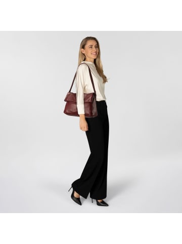 LIEBESKIND BERLIN Fiona Schultertasche Leder 33 cm in pomegranate