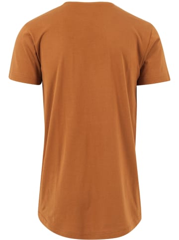 Urban Classics Lange T-Shirts in toffee
