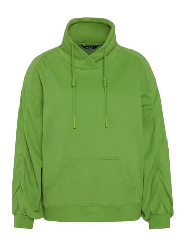 Ulla Popken Sweatshirt in erbse