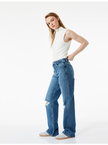 KOTON HOSEN in Mittel Indigo