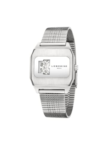 LIEBESKIND BERLIN Armbanduhr Vinyl Vision in silber